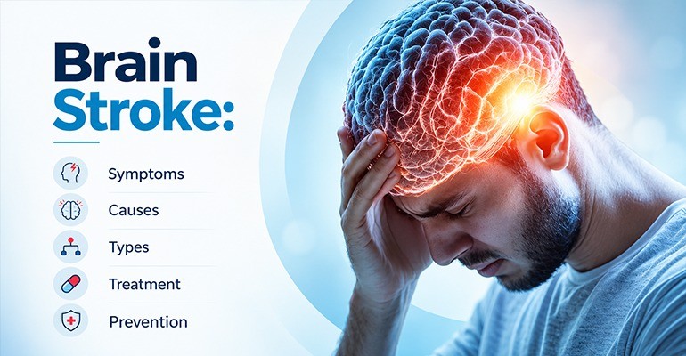 brain stroke symptoms